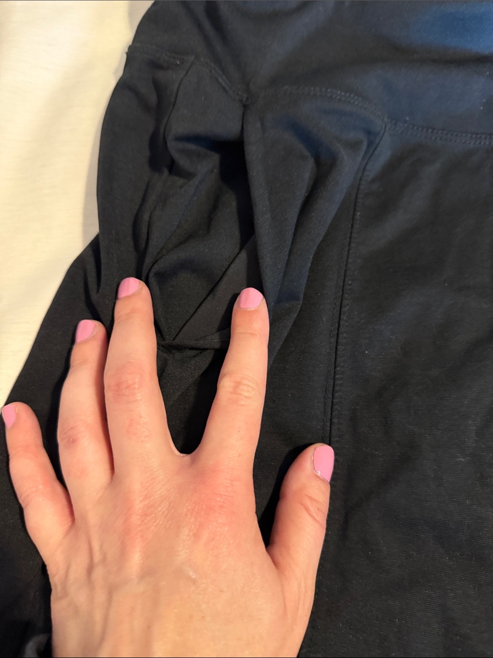 Athleta Black Wide-Leg Pull-On Pants - Picture 4 of 6